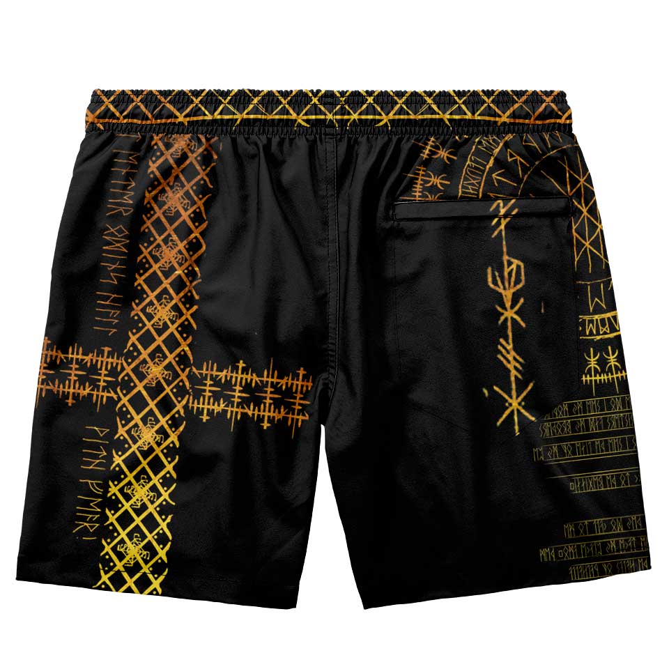 Swim Trunks Viking Runes Swim Trunks