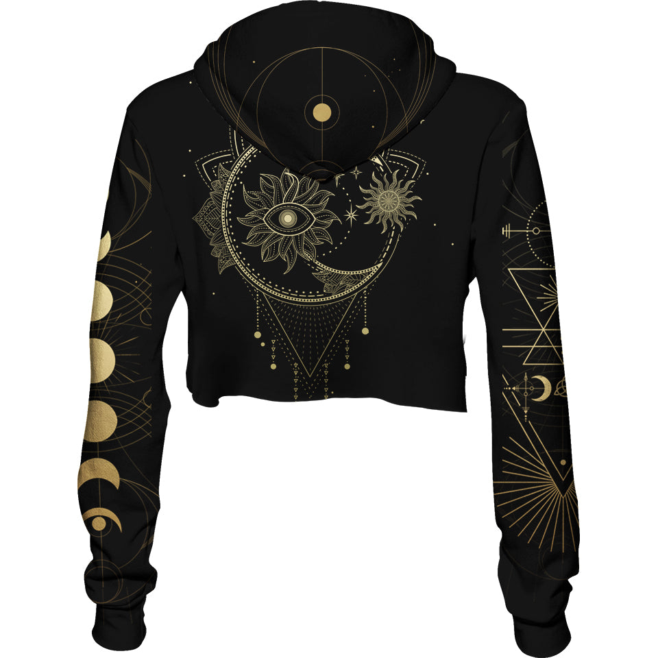 Luna Crop Hoodie
