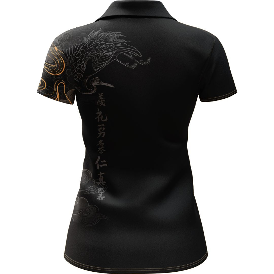 Women's Polo Suminagashi Women's Polo