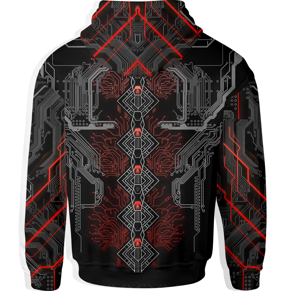 Zip-Hoodie Circuit Zip Hoodie
