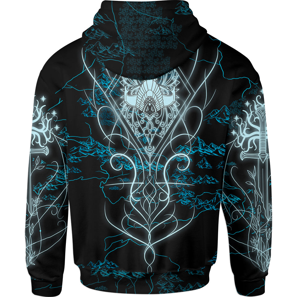 Zip-Hoodie Elven Zip Hoodie - Fantasy Edition