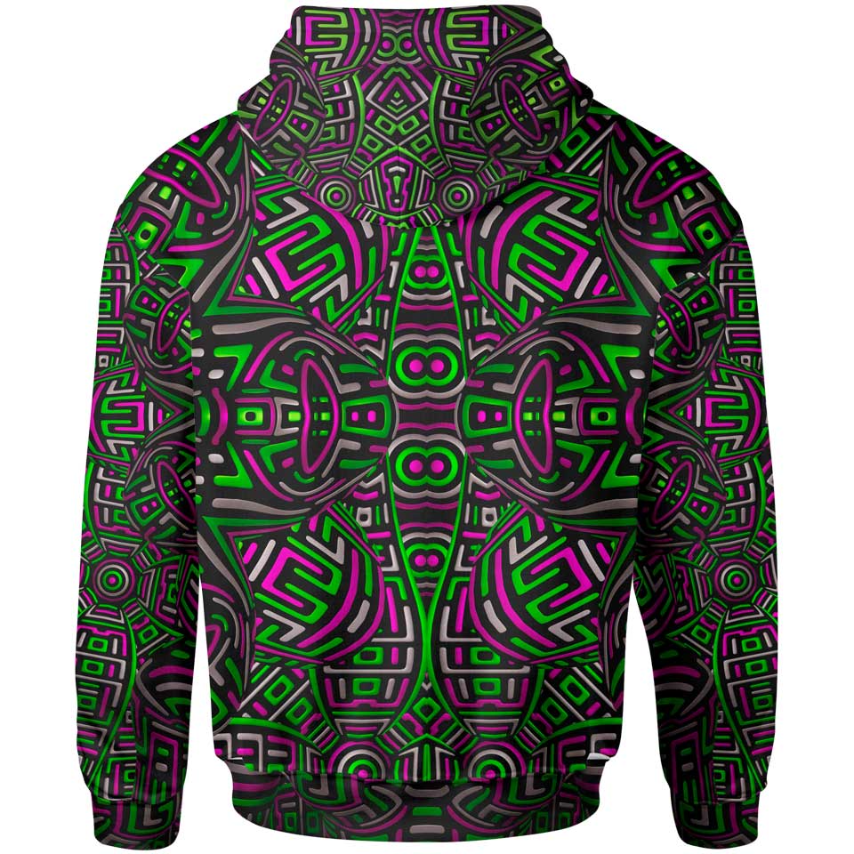 Zip-Hoodie Kaleidoscope Zip Hoodie