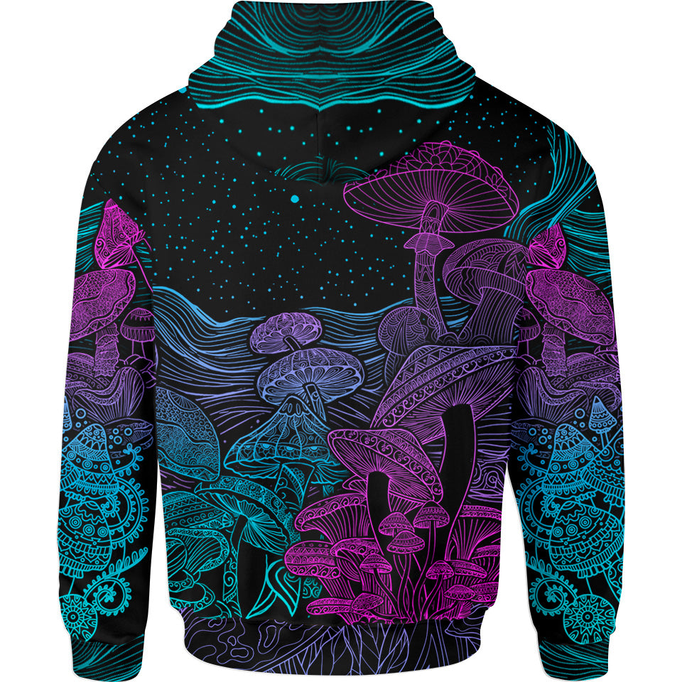 Zip-Hoodie Mycelia Zip Hoodie