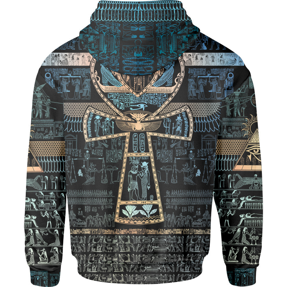 Zip-Hoodie Queen Aset Zip Hoodie