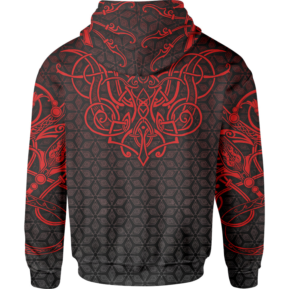 Zip-Hoodie World Serpent Zip Hoodie - Limited
