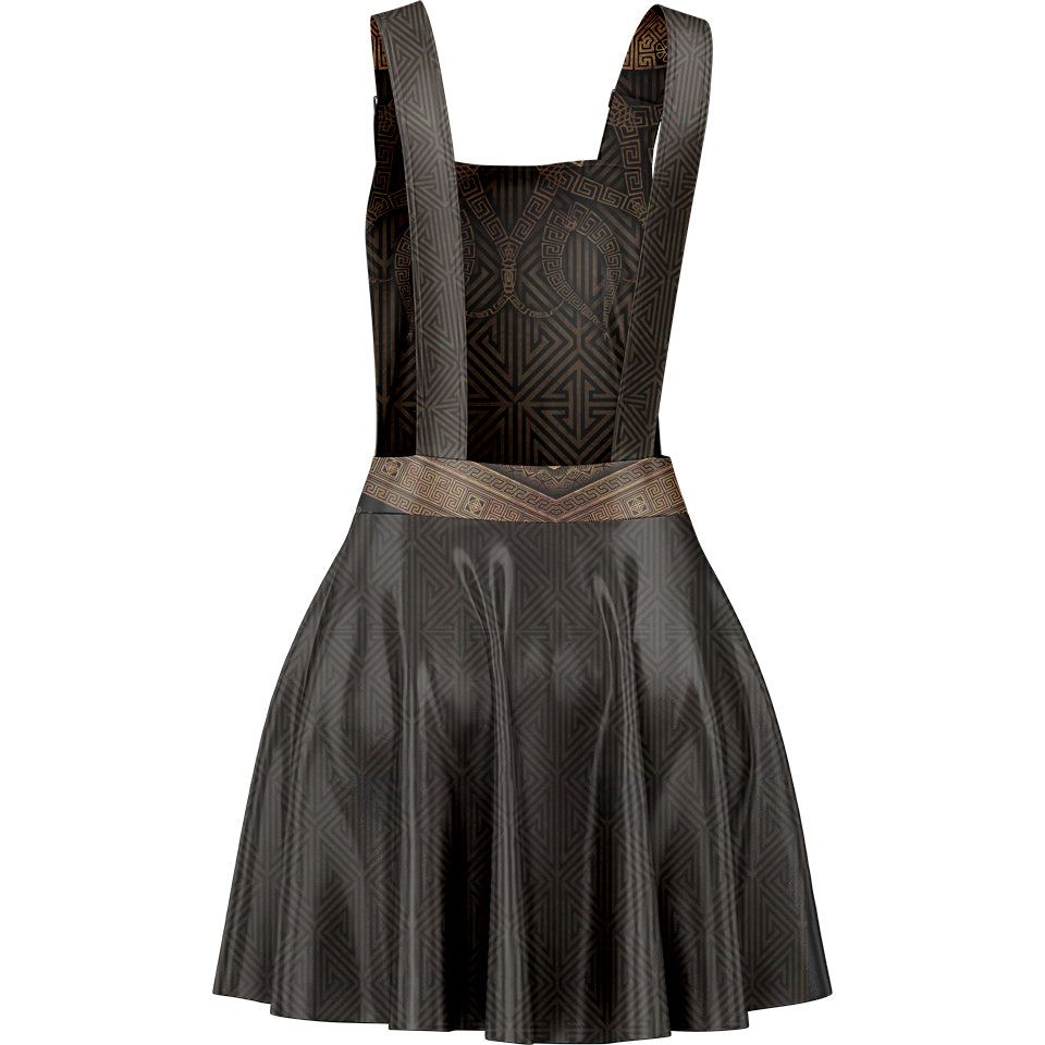 Labyrinth Pinafore Dress