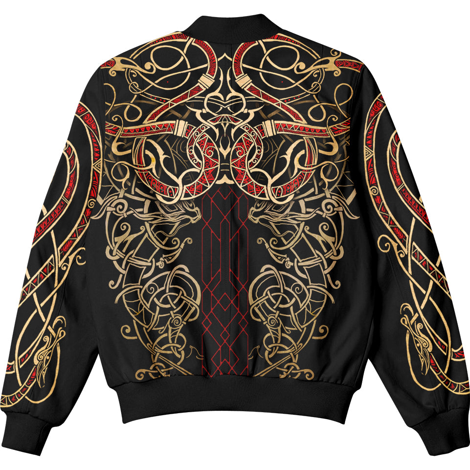 Loki Bomber Jacket - Fire Edition