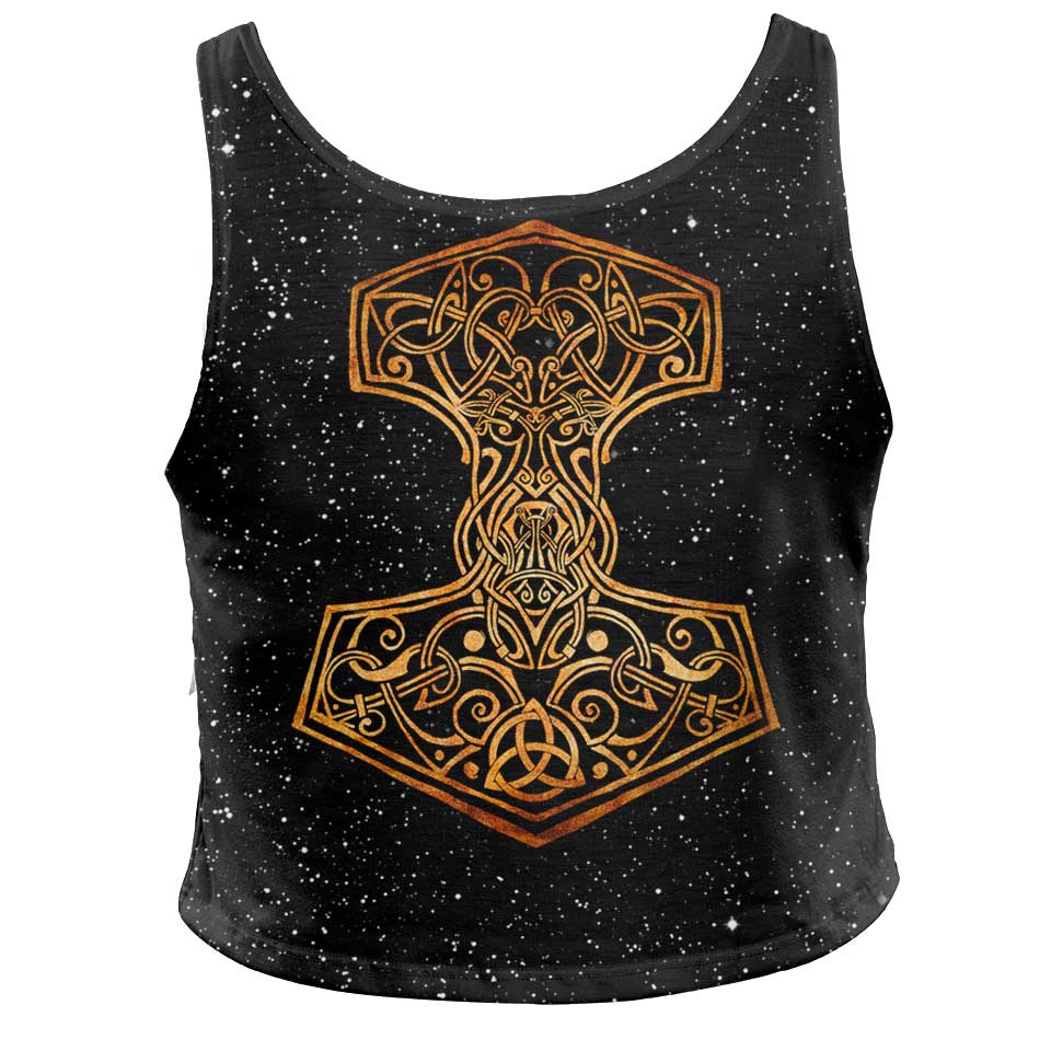 Theft of Mjölnir Crop Top