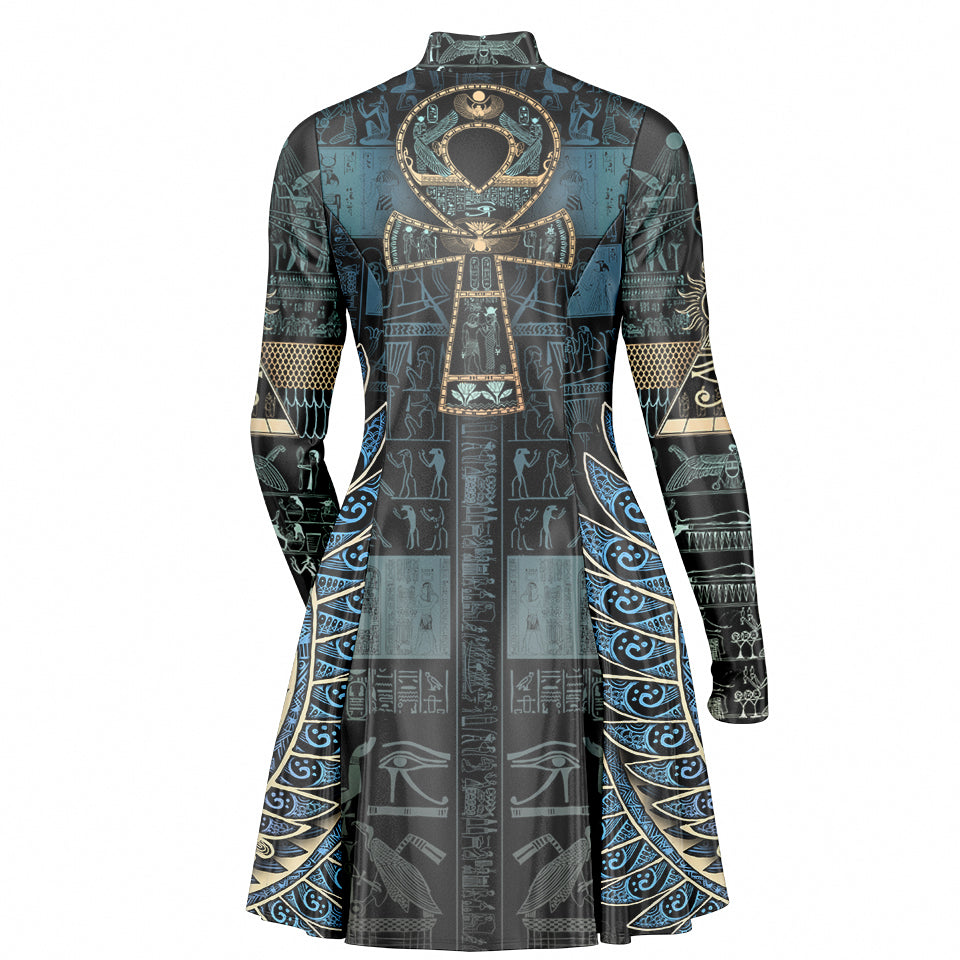 Queen Aset Skater Dress