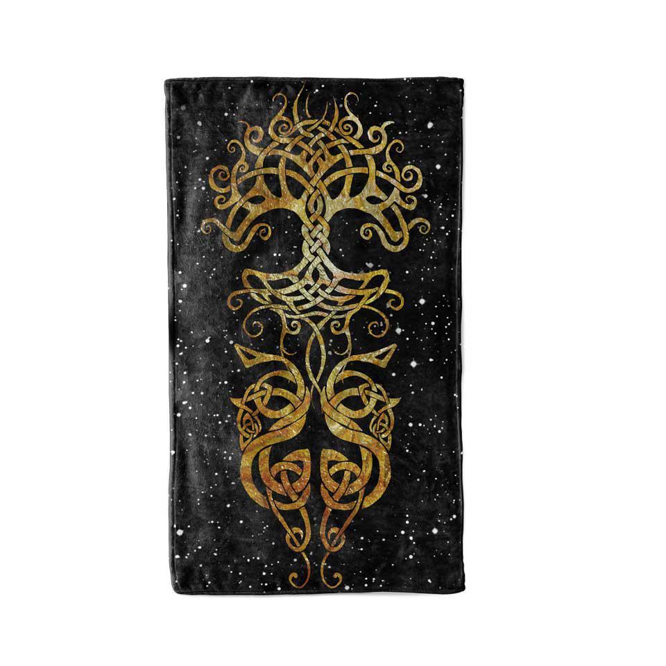 Beach Towel 30x60 Yggdrasil Beach Towel YGGDRASIL_BEACH-TOWELS_30x60