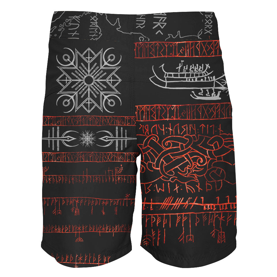 Boardshorts Vegvisir Boardshorts - Ember Edition