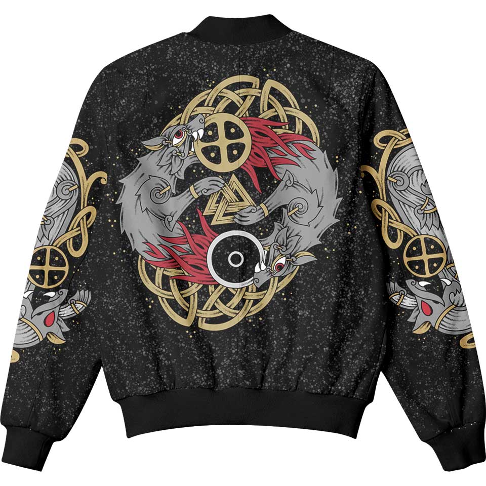 Bomber Jacket Skoll & Hati Bomber Jacket