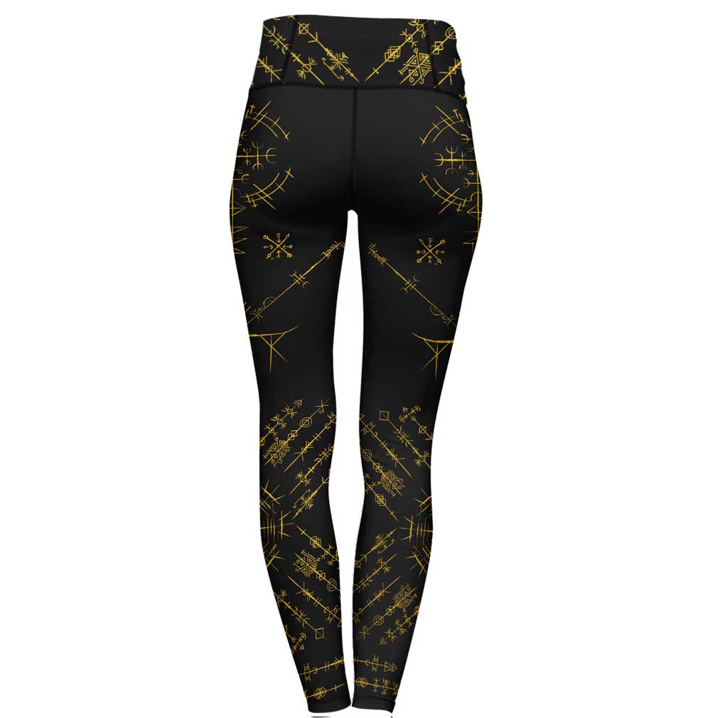 Helm of Awe High Waisted Leggings