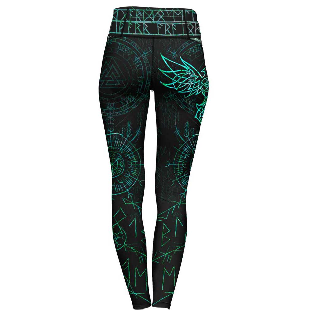 High Waisted Leggings Eagle High Waisted Leggings