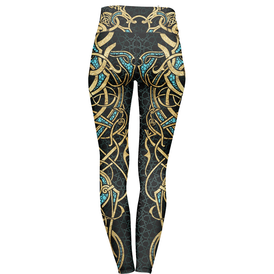 High Waisted Leggings Freya High Waisted Leggings - Ice Edition