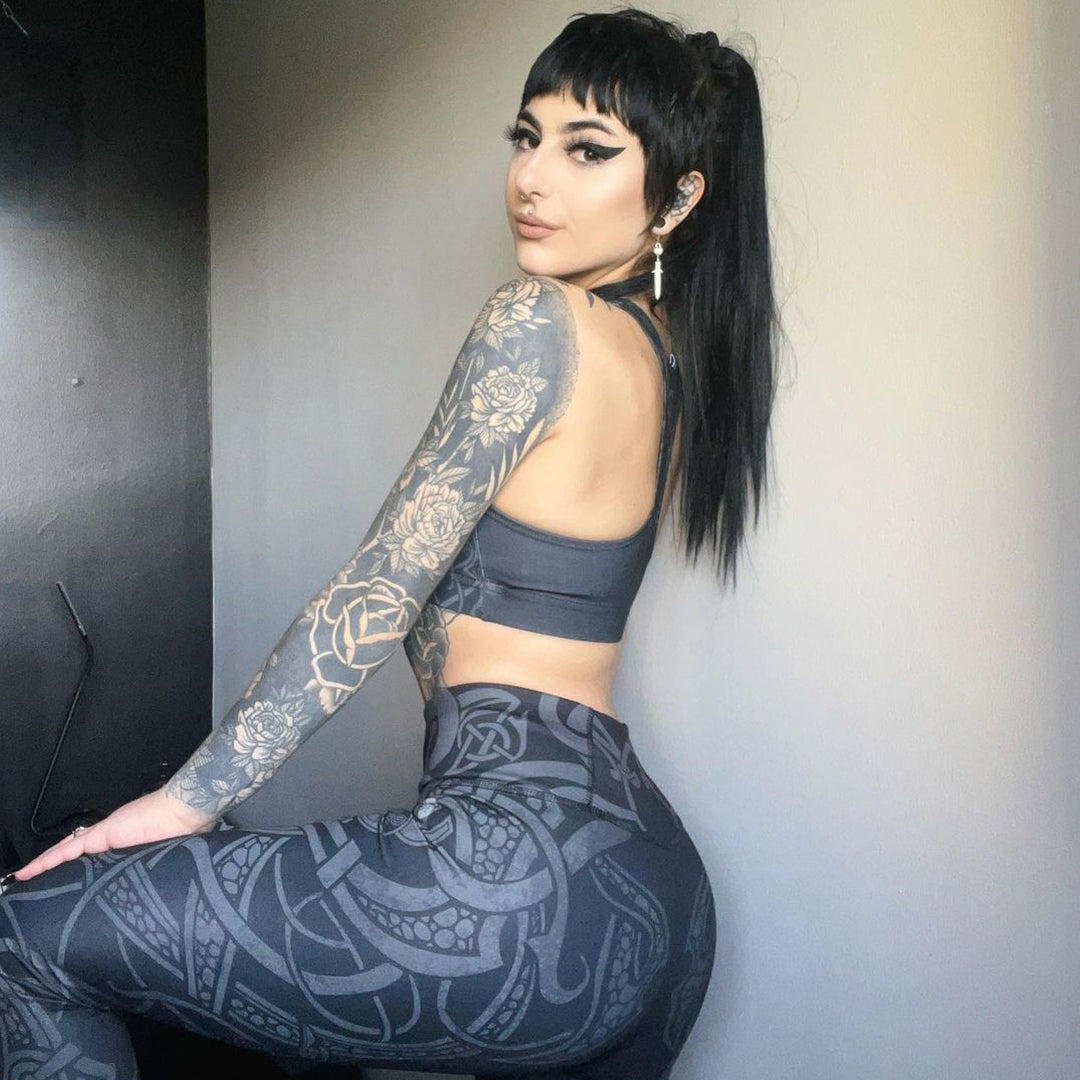 High Waisted Leggings Ghost High Waisted Leggings