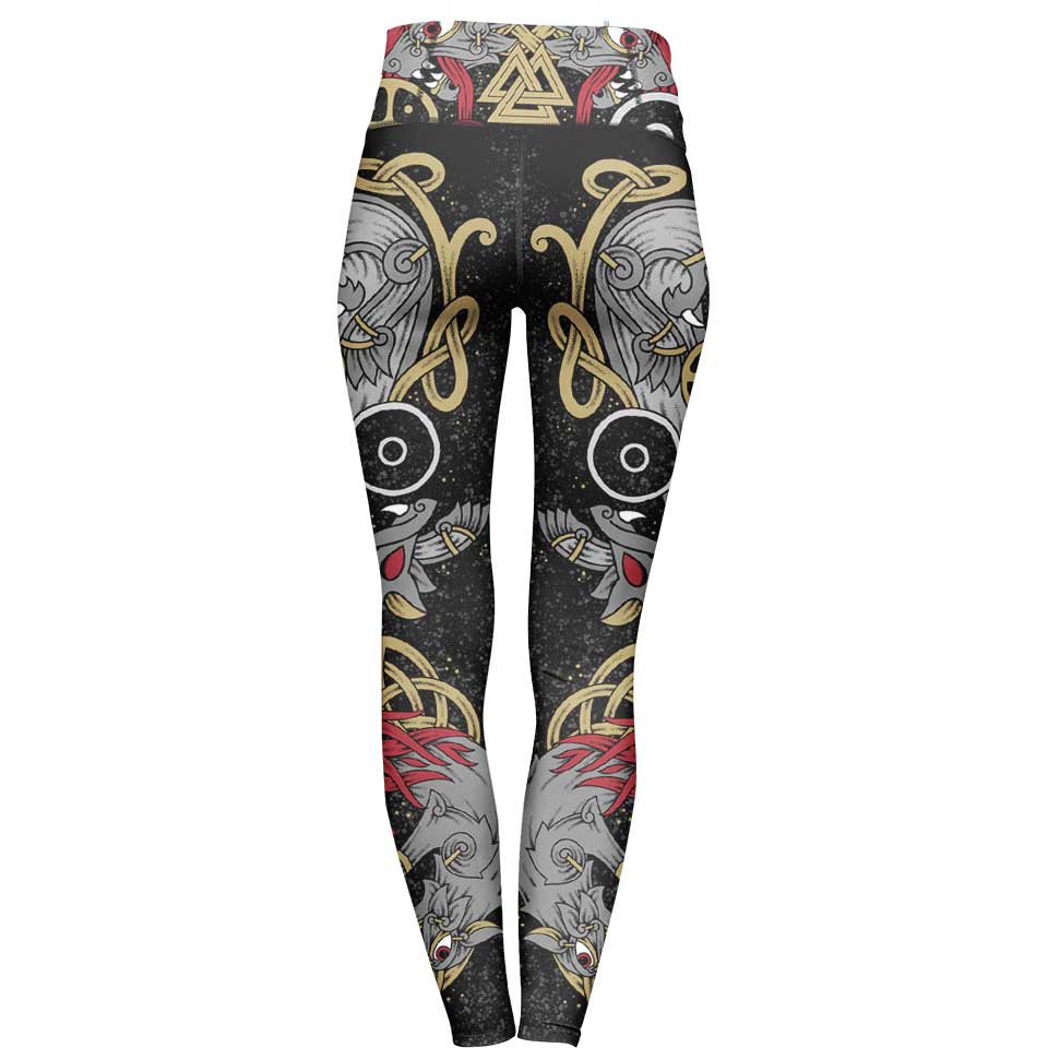 High Waisted Leggings Skoll & Hati High Waisted Leggings