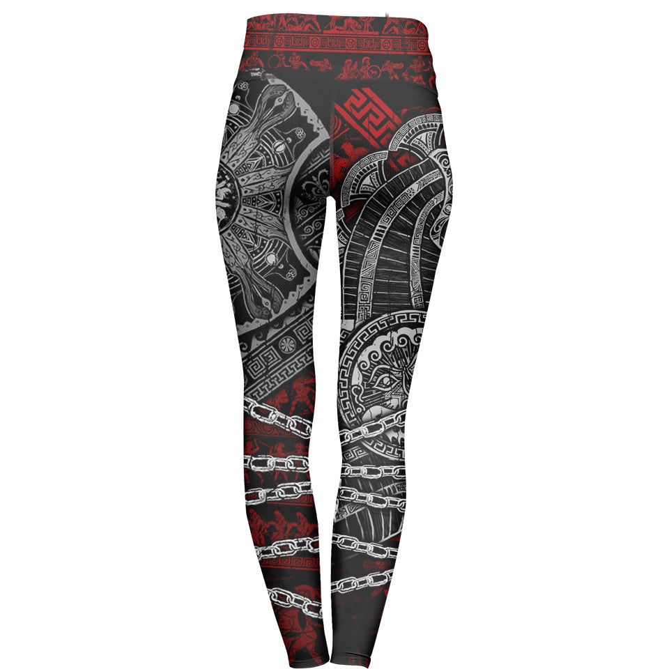 High Waisted Leggings Trojan High Waisted Leggings