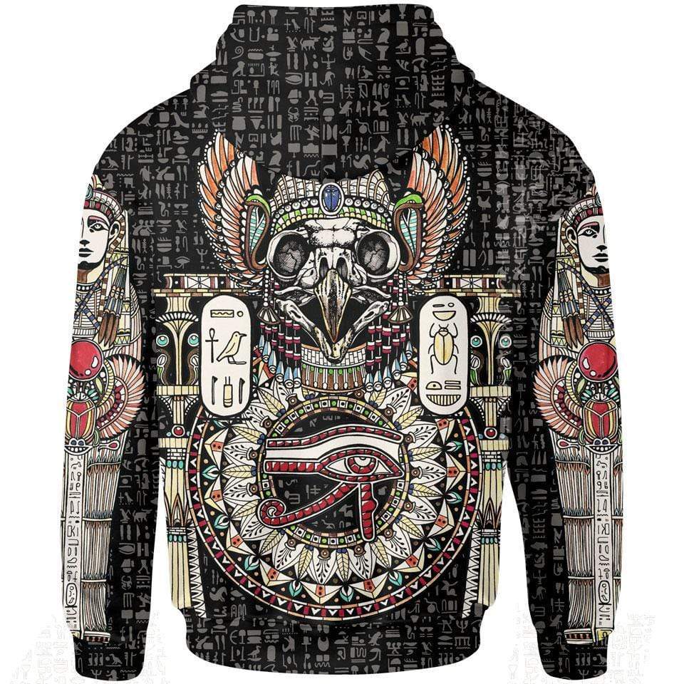 Hoodie Anubis & Bastet Pullover Hoodie
