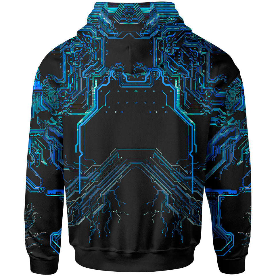 Hoodie Cyber Pullover Hoodie