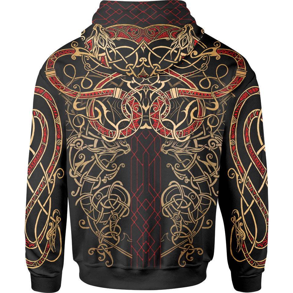 Hoodie Loki Pullover Hoodie - Fire Edition