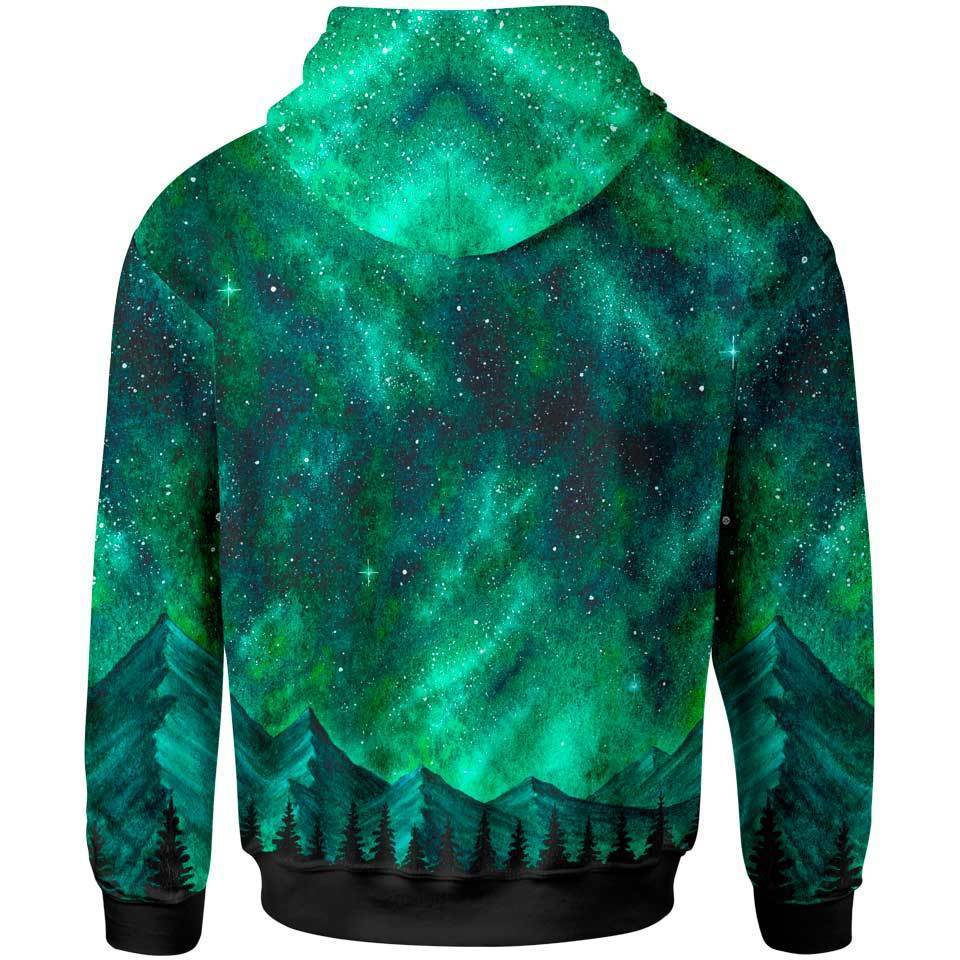 Hoodie Mountain Aura Pullover Hoodie