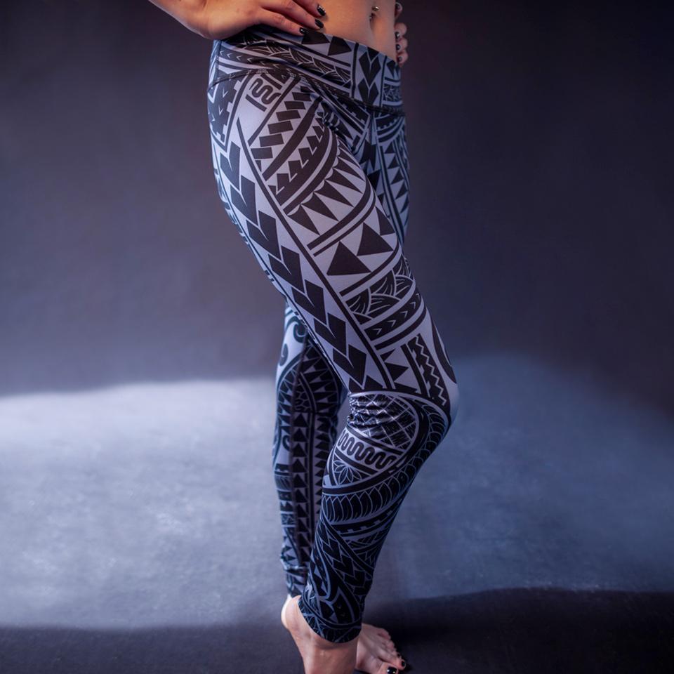 Leggings XS / Grey Makai Leggings MA-KAI-GREY_LEGGING-6PAN_XS