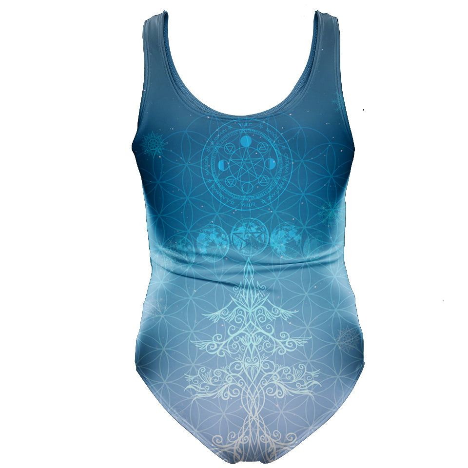 One-Piece Swimsuit Yule Swimsuit - Snow Edition