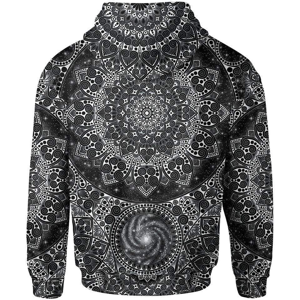Zip-Hoodie Galaxy Mandala Zip Hoodie