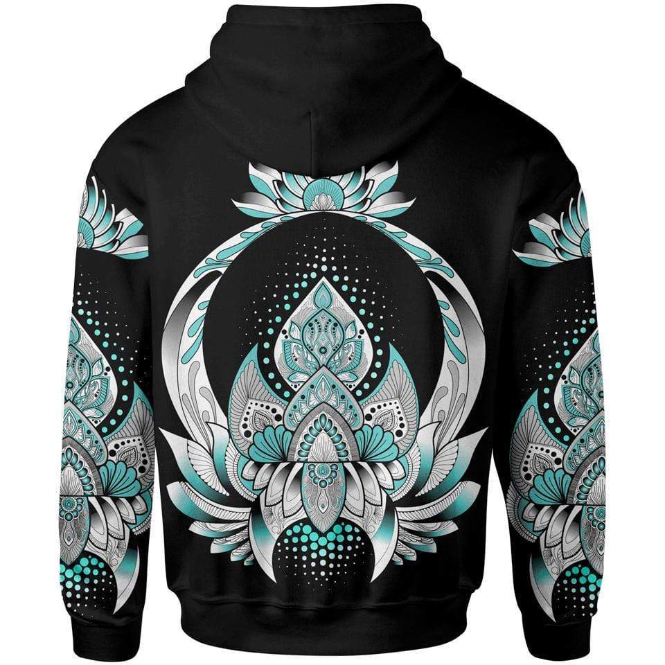 Zip-Hoodie Lotus Blossom Zip Hoodie