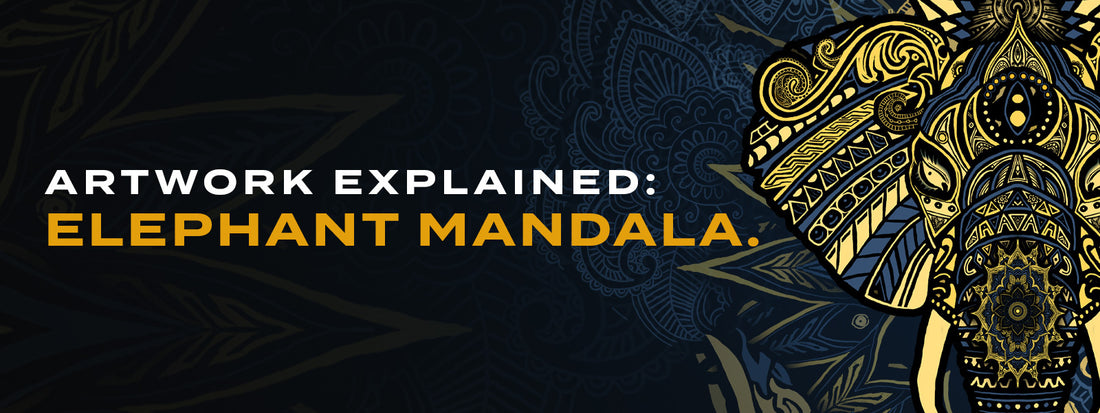 Artwork Explained: Elephant Mandala