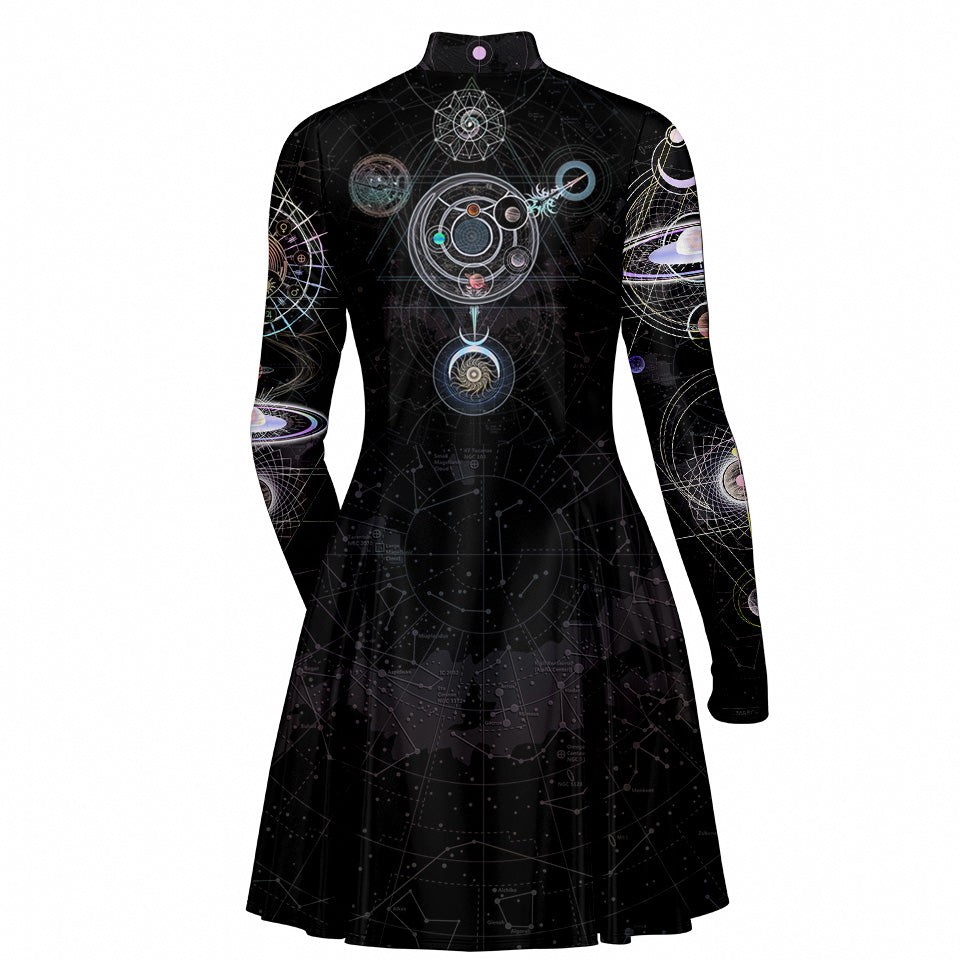 Cosmos Skater Dress