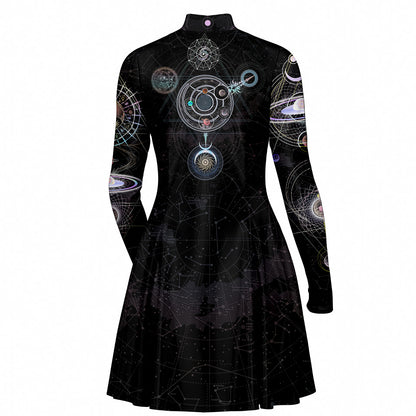 Cosmos Skater Dress