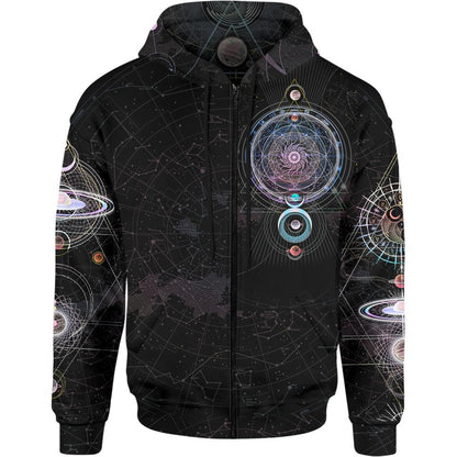 Cosmos Zip Hoodie
