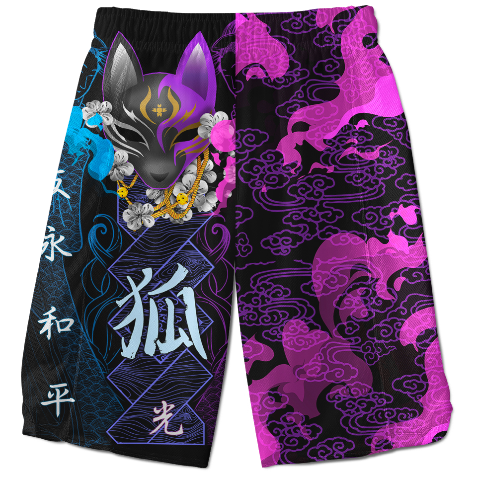 Kitsune Shorts - Ameratsu Edition - Ultra Rare - 50 Unit Release