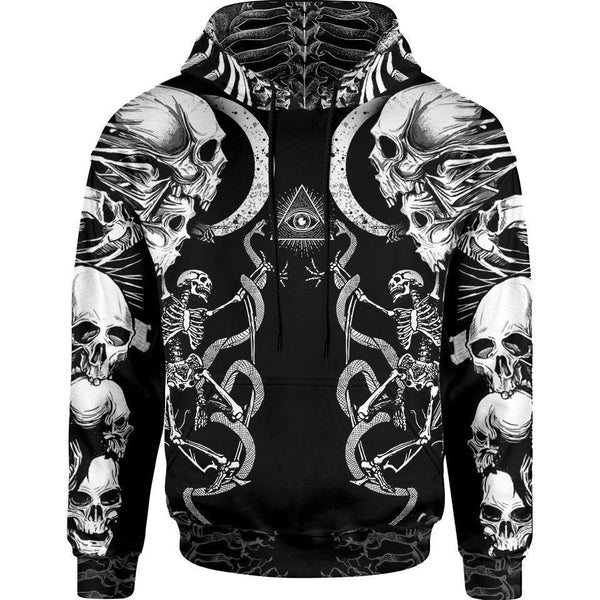 C.U.S. ELRADIAL スカジャン Necromancer Hoodie – Lunafide