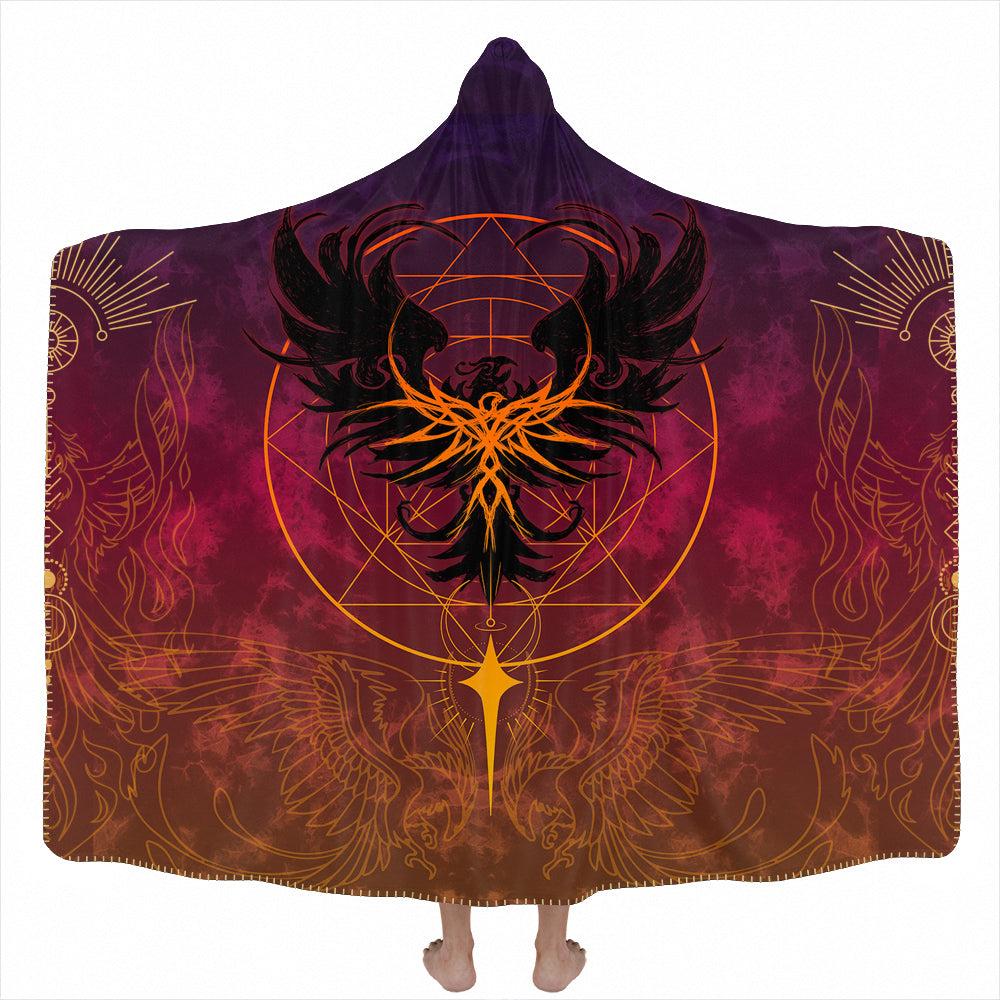 Phoenix Hooded Blanket