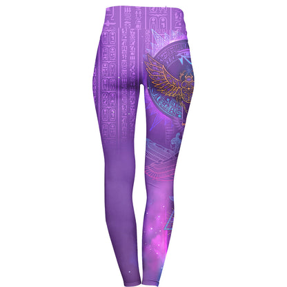 Egyptian Scarab Special Edition High Waisted Leggings