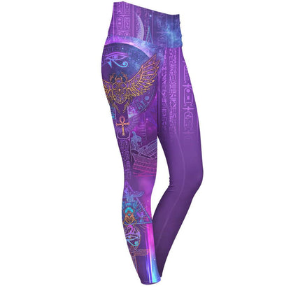 Egyptian Scarab Special Edition High Waisted Leggings