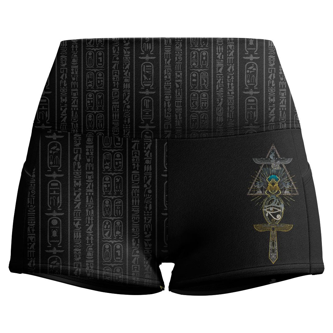 Egyptian Scarab Athletic Skort