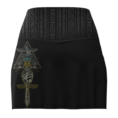 Egyptian Scarab Athletic Skort