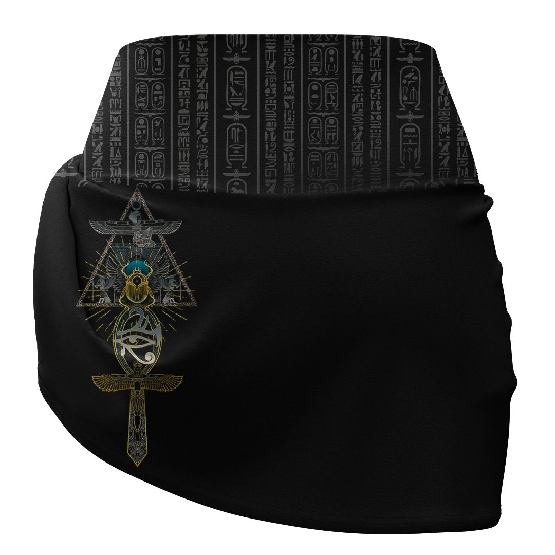 Egyptian Scarab Athletic Skort