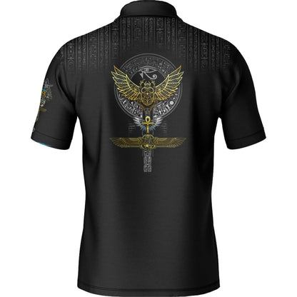 Egyptian Scarab Men's Polo