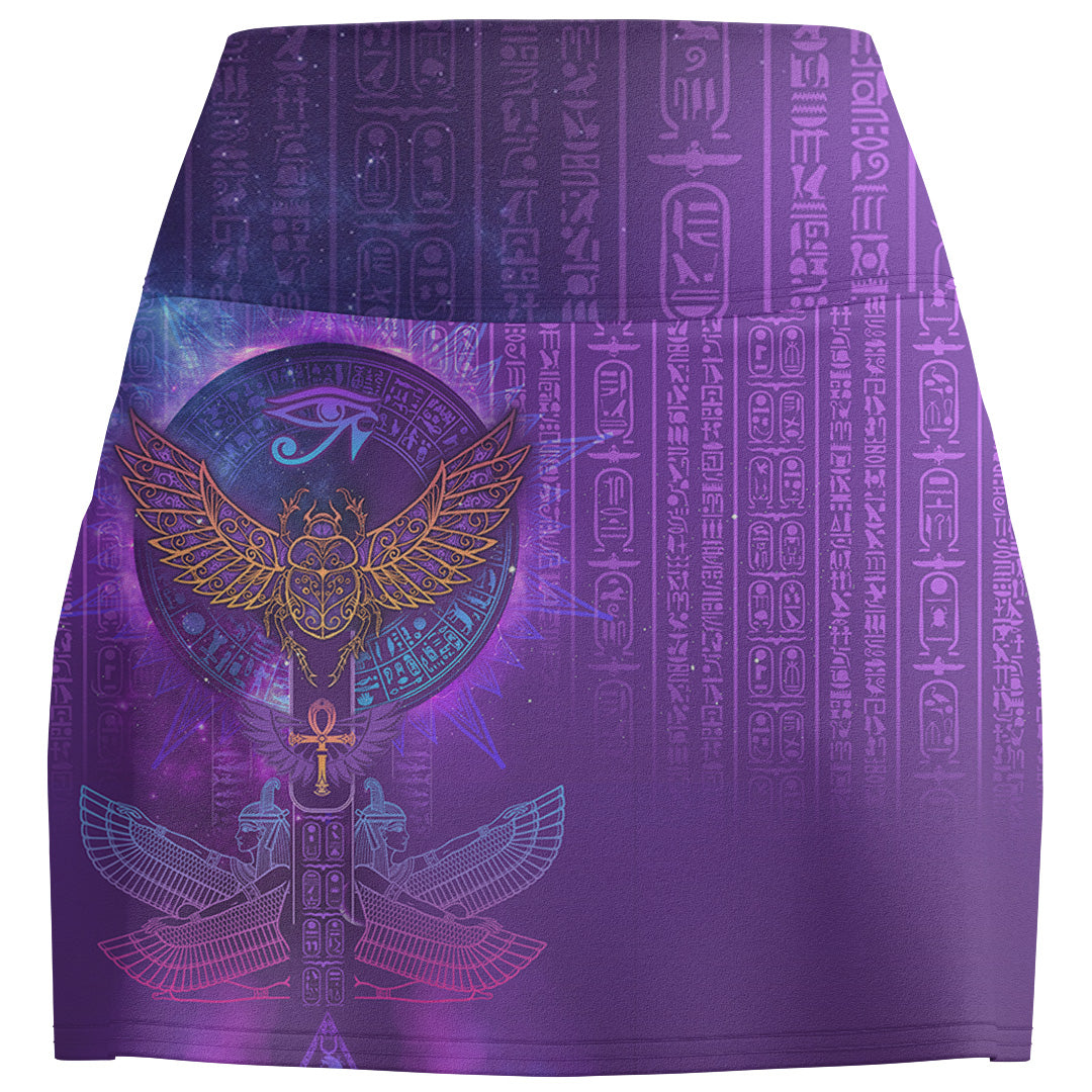 Egyptian Scarab Special Edition Athletic Skort