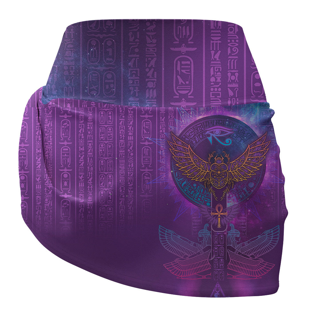 Egyptian Scarab Special Edition Athletic Skort