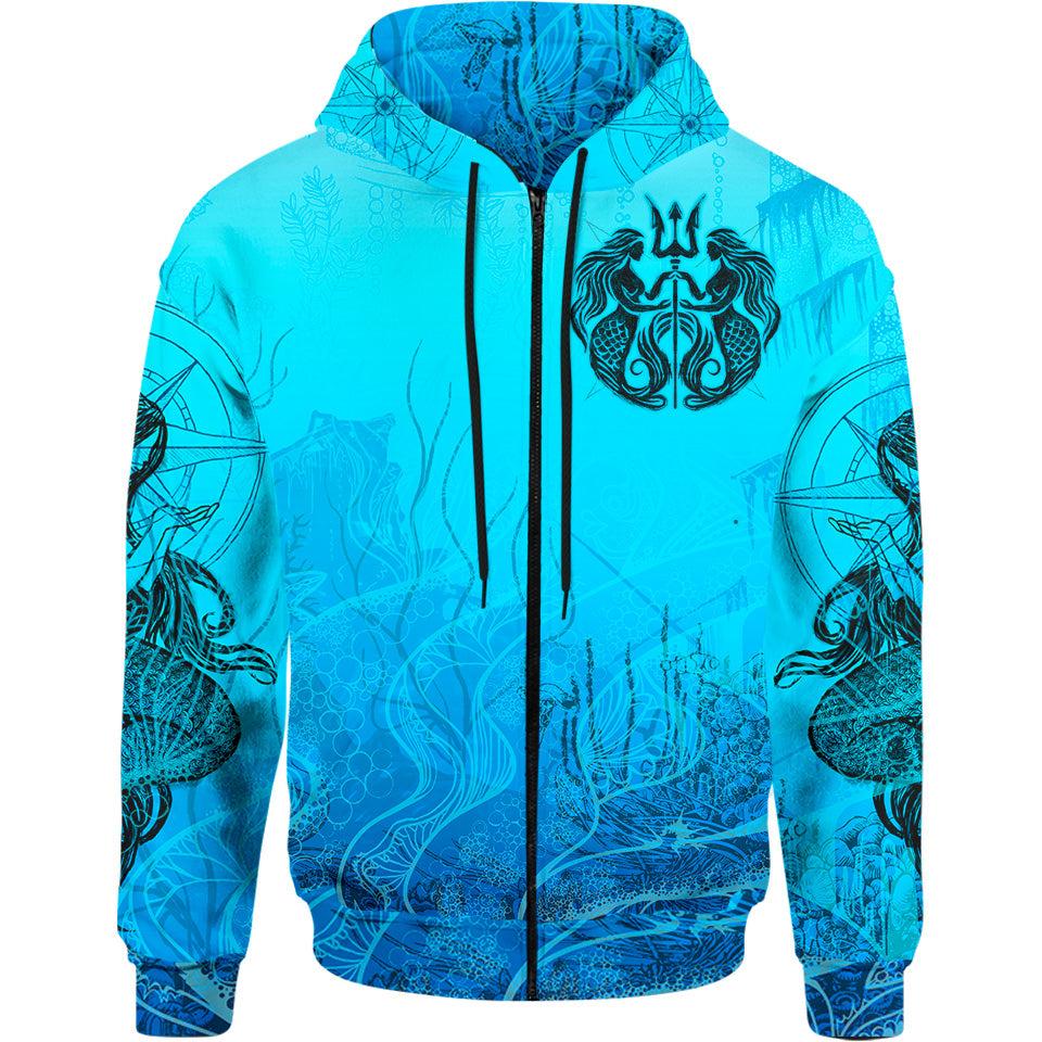 Siren Zip Hoodie