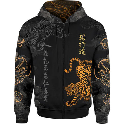 Suminagashi Zip Hoodie