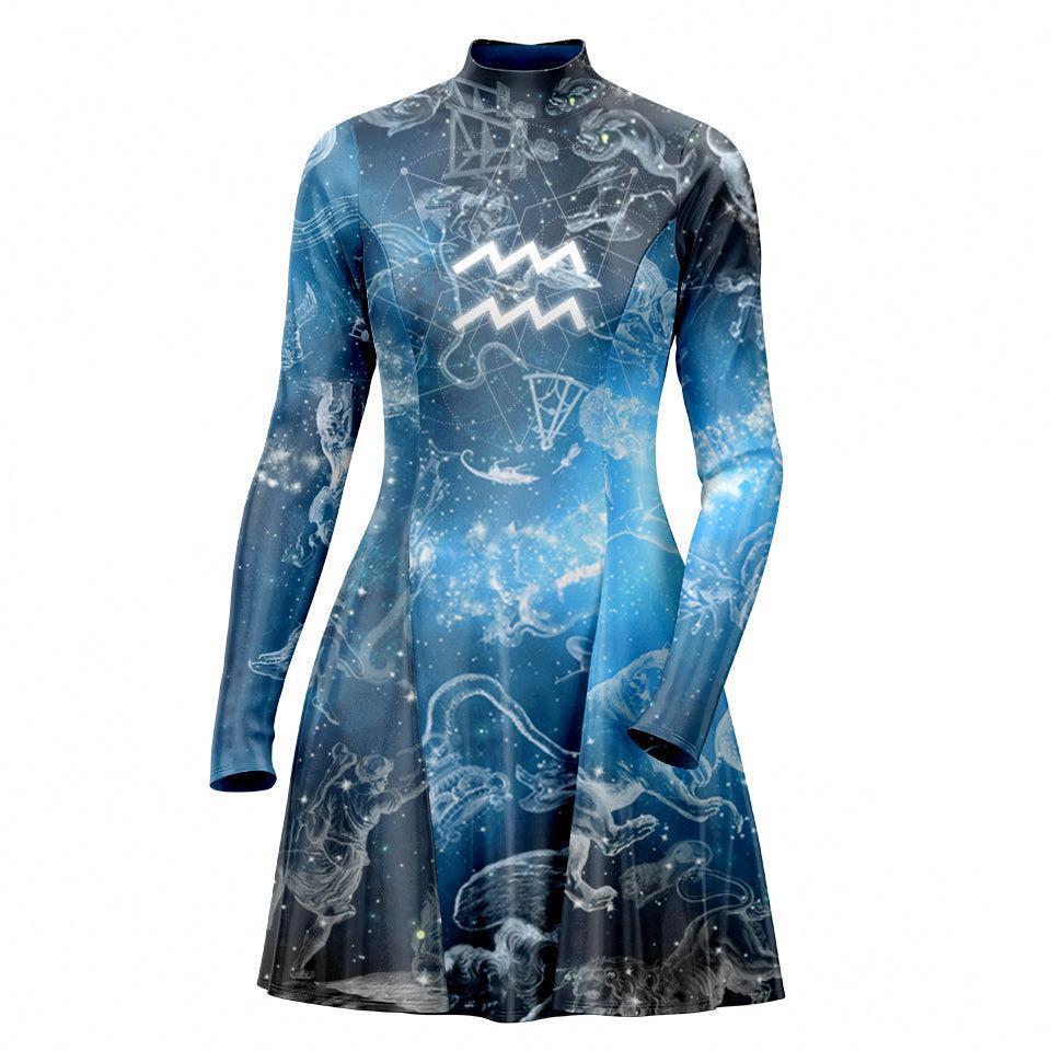 Aquarius Skater Dress