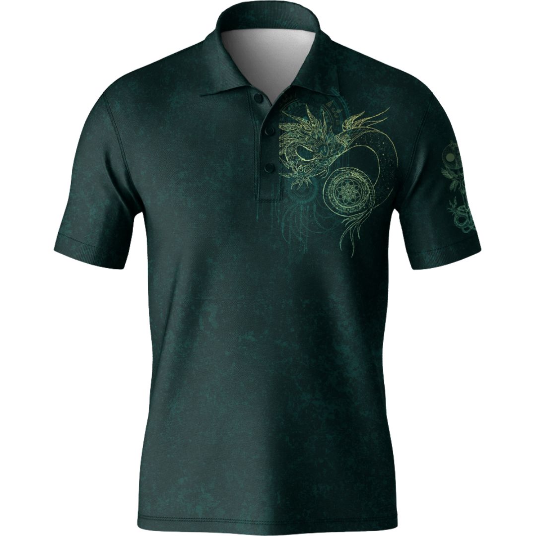Celestial Dragon Men's Polo