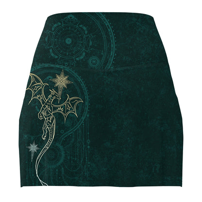 Celestial Dragon Athletic Skort